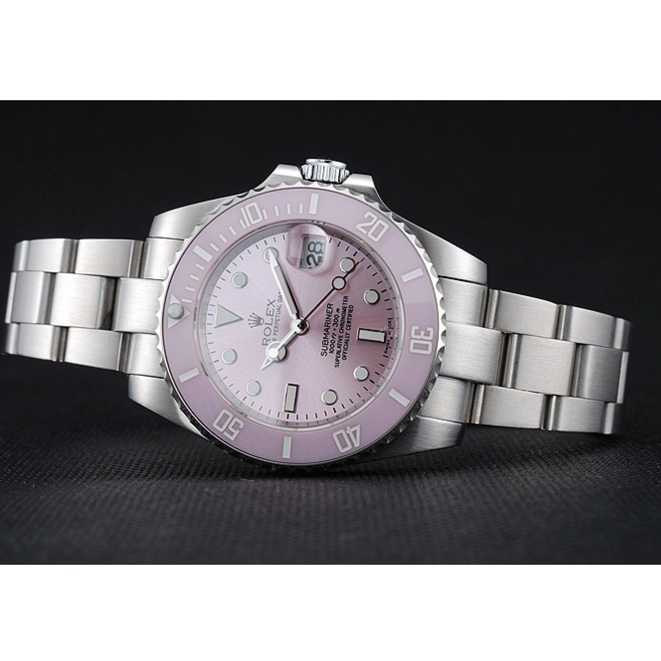 AAA replica watch Stainless Dial Lilas Submariner Rolex Steel 1454155 Bracelet 0612
